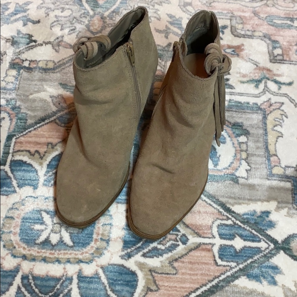 Suede booties - Picture 3 of 6